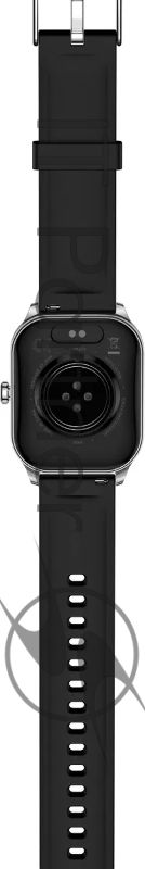 Смарт-часы Amazfit Pop 3S A2318 1.96" AMOLED корп.серебристый рем.черный (1746287)