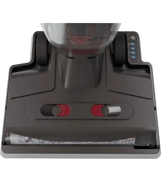 Пылесос вертикальный моющий ATVEL F16 ULTIMATE Plus серый/красный, питание от аккумулятора, 175 Вт, уборка влажная/сухая, пылесборник 0.55 л