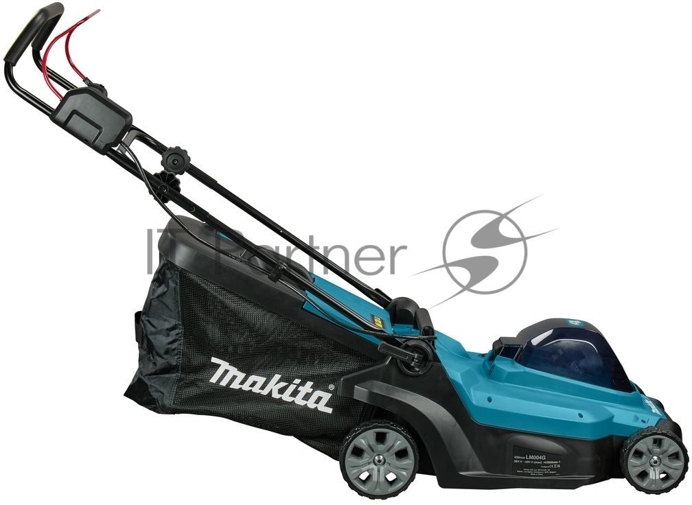 Газонокосилка аккумуляторная Makita LM004GU102, 40 В, 4 Ач