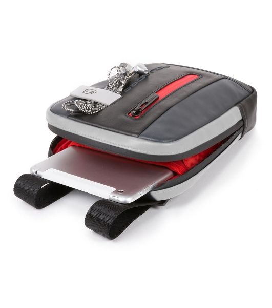 Сумка мужская Piquadro Urban CA3084UB00/NGR черный/серый натур.кожа