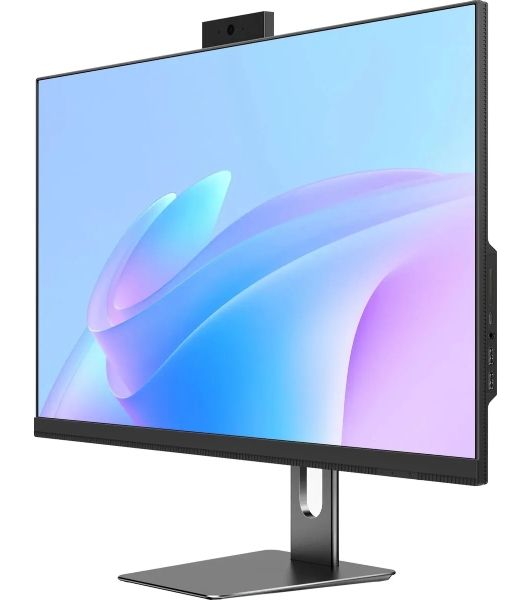 Моноблок Teclast T24 Air 23.8" Full HD i5 14450HX (2.4) 16Gb SSD 512Gb Iris Xe CR Windows 11 Pro GbitEth WiFi BT 120W клавиатура мышь Cam черный 1920x1080