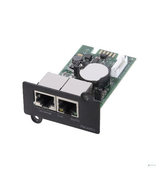SNMP карта CBR PMC-02E для удаленного управления по сети Ethernet c Английским интерфейсом, 2xRJ45, PowerMaster