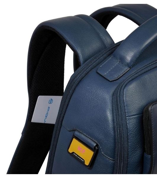 Рюкзак мужской Piquadro Ael CA6923S142/BLU синий кожа