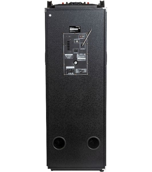 Минисистема SUPRA SMB-2150 черный 1200Вт FM USB BT SD (в комплекте: активн.+пассив.колонки)