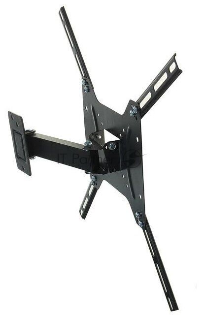 Кронштейн Kromax OPTIMA-403 черный, 15"-55", max 25 кг, настенный, VESA 400x400 мм
