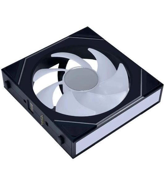 Вентилятор для корпуса Lian-Li Uni Fan SL-INF Wireless 120 ARGB 120х124.5x28 черный 4-pin 29.2дБ (упак.:3шт) (G99.12SLIN1W3B.R0) Ret