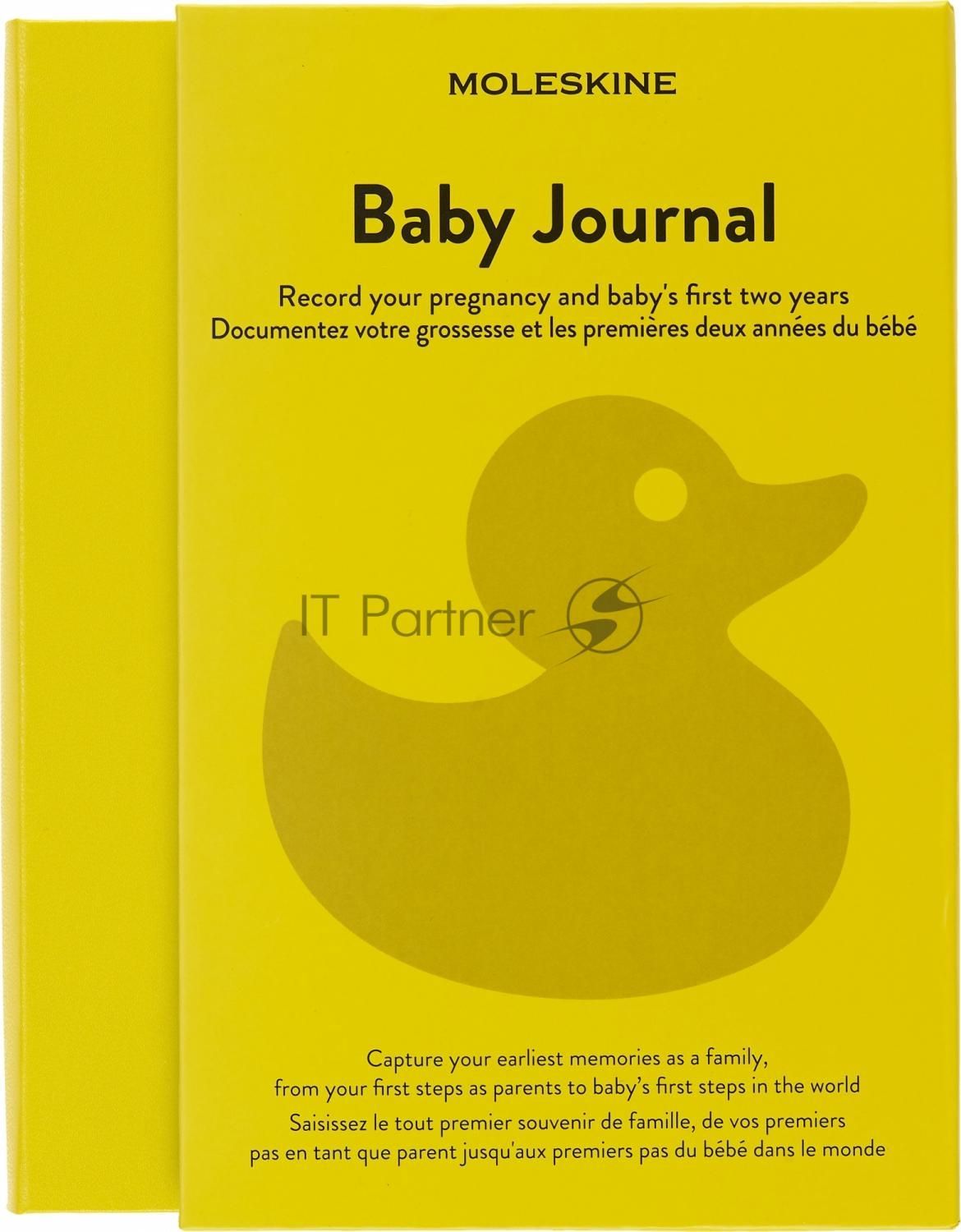 Блокнот Moleskine PASSION BABY PASBABY Large 130х210мм 400 стр. подар.кор. желтый