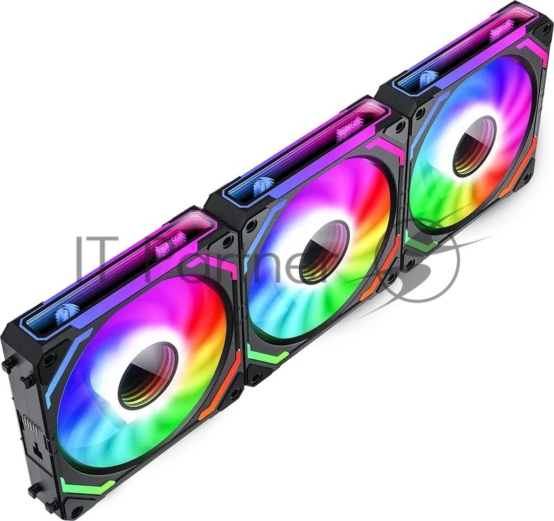 Вентилятор Redragon GC-F012 черный 120мм 2000rpm 29.2db 4-pin