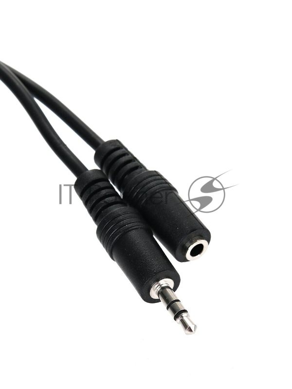 Кабель удлинительный VCOM 3.5 Jack (M) - 3.5 Jack (F), стерео, аудио, 1.8м