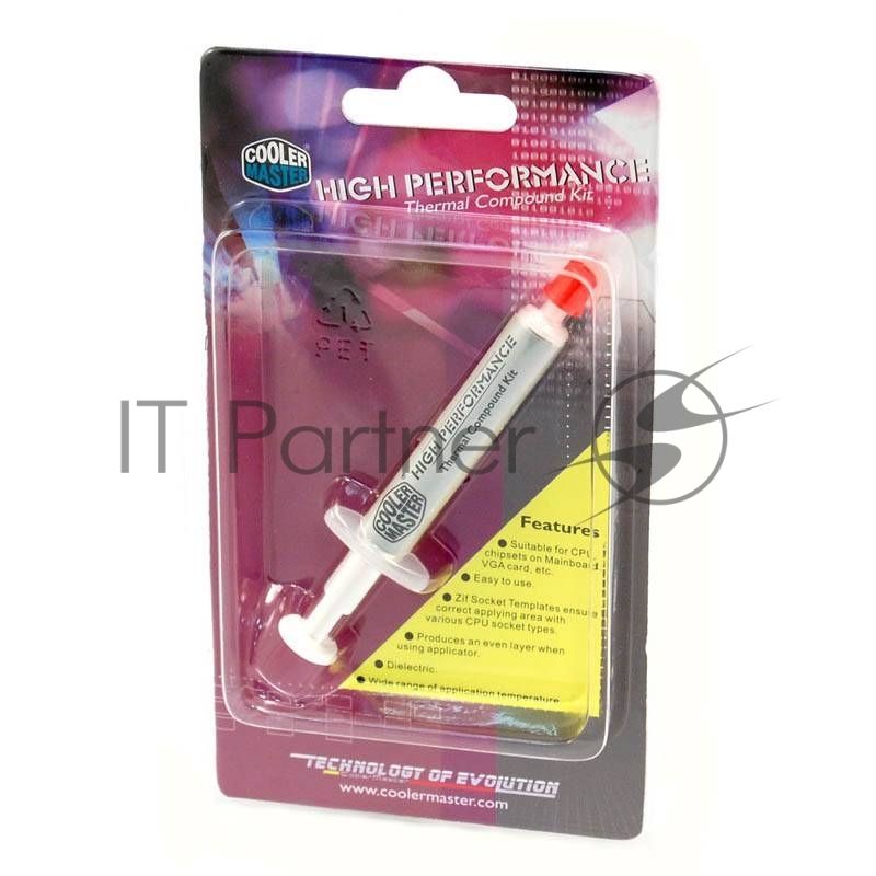 Термопаста Cooler Master Thermal Compound kit SC102 High Performance (HTK-002-U1-GP)