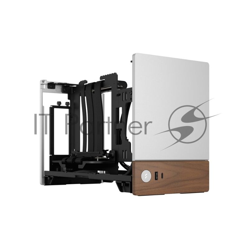 Компьютерный корпус без блока питания Fractal Design Terra, Mini-Tower, no fans, 1xUSB-A 3.0 + 1xUSB 3.2 Type-C, SFX PSU Support, mITX Silver