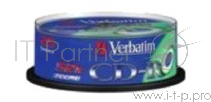 Диск CD-R Verbatim 700Mb 52x Cake Box (25шт) (43432)