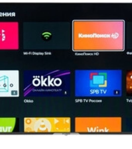 Телевизор Hyundai 55" H-LED55BU7003 черный LED UHD 60Hz Smart TV