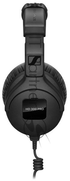 Закрытые динамические мониторные наушники Sennheiser [HD 300 PRO] Диапазон: 625000Гц, импеданс: 64Ом, чувствительность: 108дБ, вес: 297г, кабель 1,55м (3,5мм + адаптер 6,3мм).