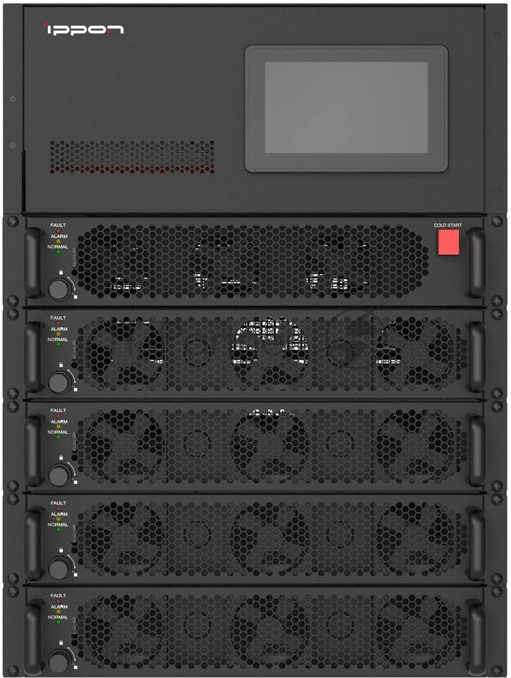 Источник бесперебойного питания Ippon Intatum RTM 80K / 80000 ВА / 80000 Вт / клеммная колодка / 3х фазный