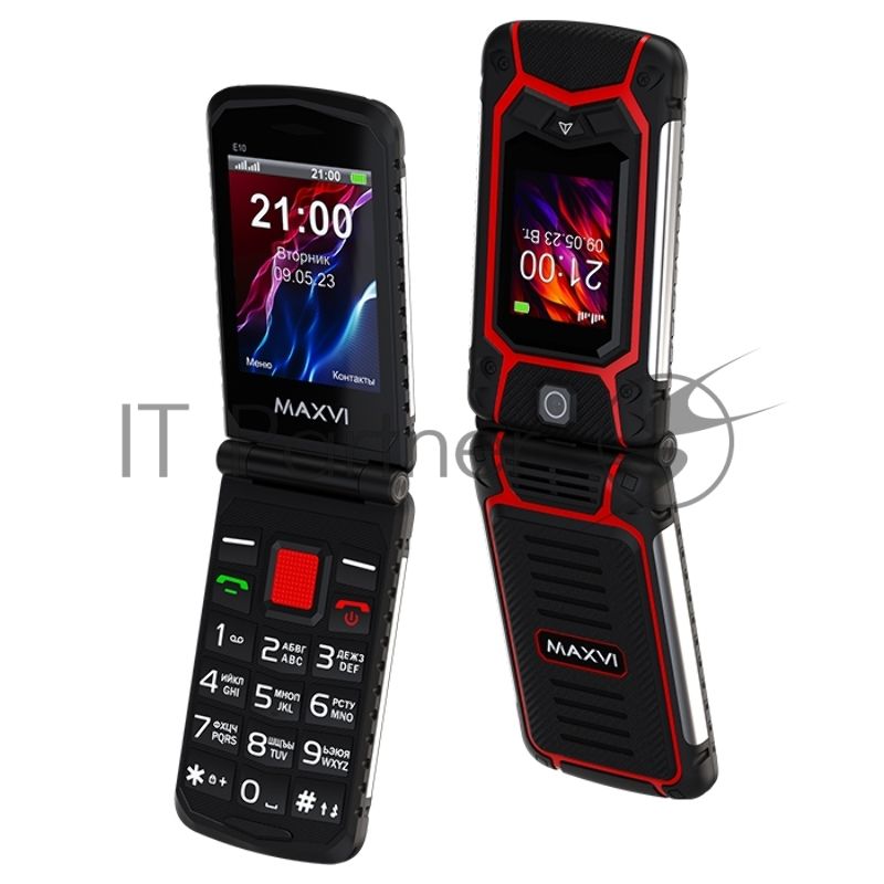 Мобильный телефон Maxvi E10 красный