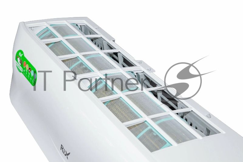 Кондиционер сплит-система настенного типа RIX LITE I/O-W09MB 9000 BTU, 25 м², 24 дБ, охлаждение, обогрев, осушение, белый