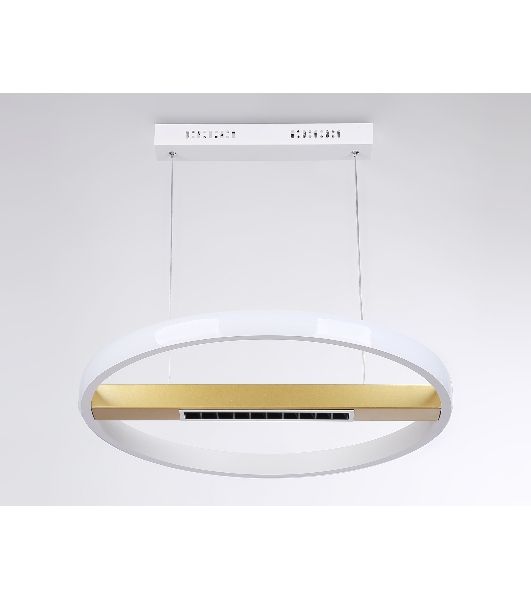 Светильник Ambrella light FL51488 WH/GD белый/золото 62W 3000K-6400K D600*1000 (ПДУ ИК)