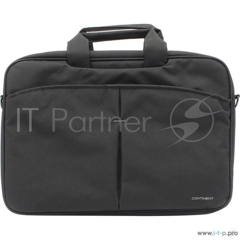 Сумка для ноутбука Continent CC-012 Black (15,6), черный