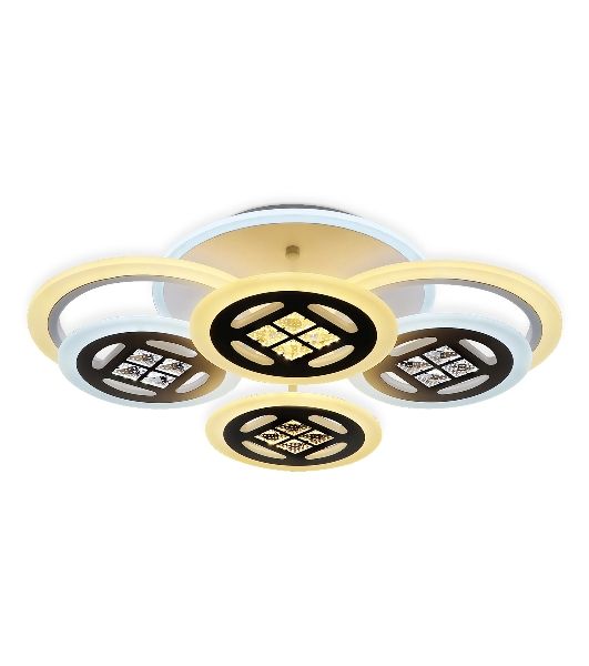 Светильник Ambrella light FA2951/6 WH белый 4200K/3000K+6400K/6400K+3000K 125W 550*405*150 (ПДУ ИК)