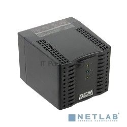 Стабилизатор напряжения Powercom TCA-1200 600Вт 1200ВА черный
