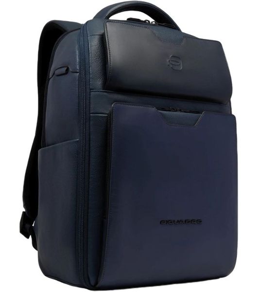 Рюкзак мужской Piquadro Ael CA6923S142/BLU синий кожа