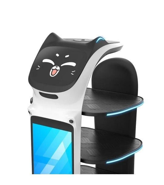 Сервисный робот-доставщик PuduRobotics модели BellaBot Pro белый