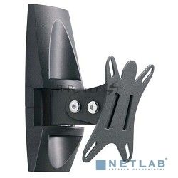Кронштейн для телевизора Holder LCDS-5003 металлик 10"-26" макс.25кг настенный поворот и наклон
