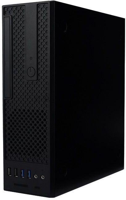 Компьютерный корпус Slim Desktop INWIN CJ708BL IP-S265AU7-2 80plus Bronze, U3*2+U2*2+A(HD)+TYPE 3.1C + FAN 80*15мм + intrusion switch INWIN Slim Case