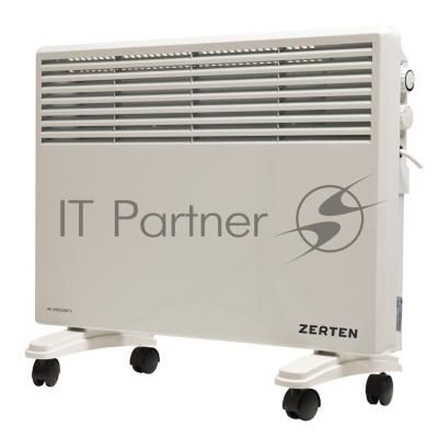 Конвектор Zerten ZL-15 белый, 1500 Вт, 20 м2, термостат