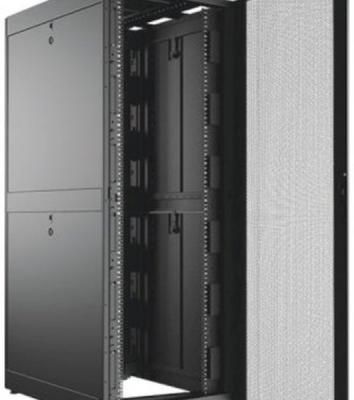 Шкаф телекоммуникационный C3 Solutions 42U 600x1200, черный, дверь перф.