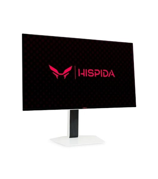 Монитор 27" NERPA HISPIDA GI27Q28HE OLED 2560x1440, 280 Гц, 0.03 мс, 16:9, 250 кд/м², 2xHDMI 2.1, 2xDP 1.4, 3.5 Jack, FreeSync, Low Blue Light, VESA 100x100, черный/белый