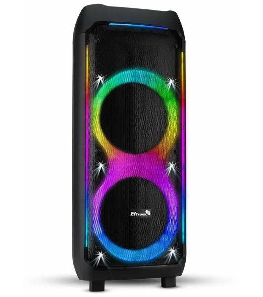Колонка Eltronic 10" (30-37 CRAZY BOX 1200) динамик 2шт/10" с TWS