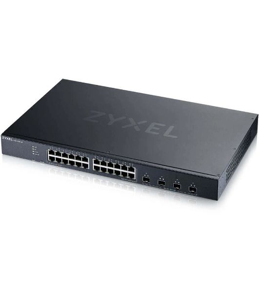 Коммутатор Smart L3 Lite Zyxel NebulaFlex XGS1935-28, rack 19", 24xGE, 4xSFP+, бесшумный