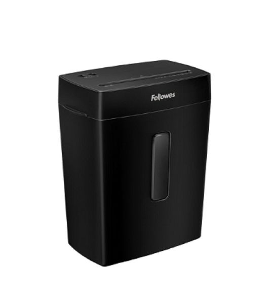 Шредер Fellowes PowerShred Р-42С черный (секр.P-4) фрагменты 8лист. 15лтр. скрепки скобы пл.карты