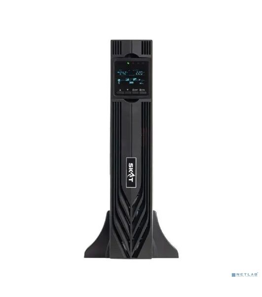 Источник бесперебойного питания Бастион SKAT-UPS 3000-RACK-ON-E P3 Online, синус, 3000ВА/3000 Вт, стойка/на пол, 8xC13 + 1xC19, встр. SNMP/USB/RS-232/EPO, БЕЗ АКБ (6 шт 40-200Ач) или SKAT ВС 72/9 RACK, МПТ (8775)