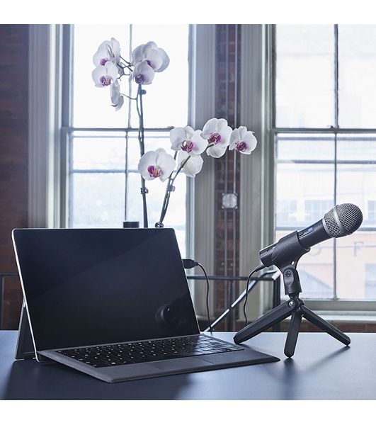 Микрофон проводной Audio-Technica ATR2100x 2м черный
