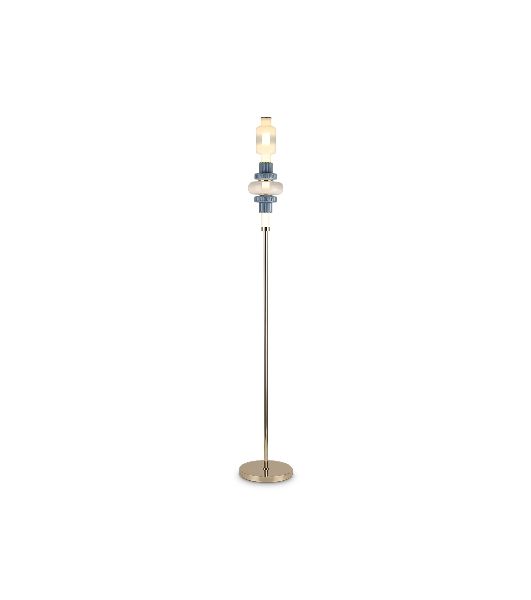 Светильник Ambrella light LH53132 GD/WH/GB золото/белый/серо-синий 8W 3000K D250*1635