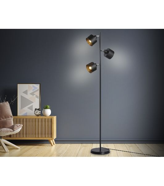 Светильник Ambrella light TR8155/3 BK черный E27*3 max 40W D370*1530