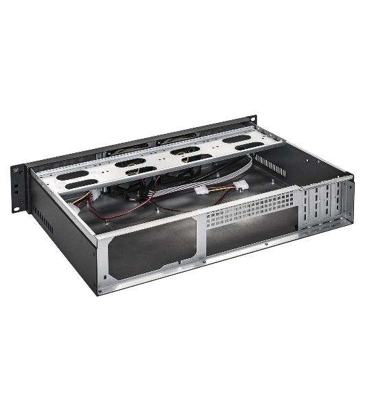 Корпус Procase 2U300-04 (2U Rack server case, черный, без блока питания(PS/2), глубина 300мм, MB 9.6"x9.6" 4HDD)