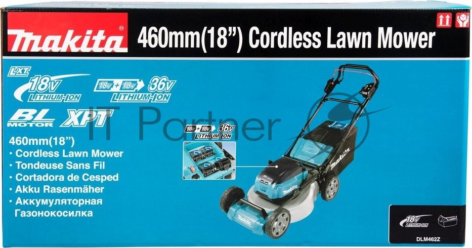 Газонокосилка аккумуляторная Makita DLM462Z, 18 В, 0 Ач