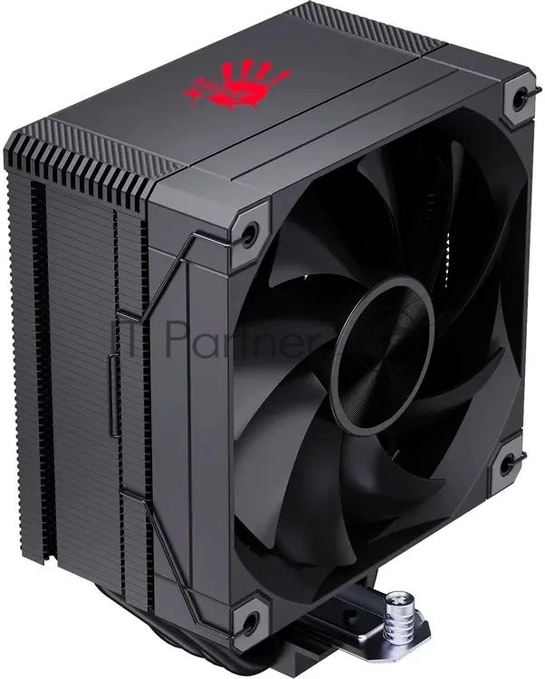Устройство охлаждения(кулер) Bloody AC-12 Soc-AM5/AM4/1200/1700/1851 черный 4-pin 14-26dB Al+Cu 230W 582gr Ret (AC-12-230-BK)