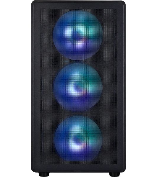 Компьютерный корпус ZALMAN M5, MATX, BLACK, WINDOW, 1xCombo (3.5'' or 2.5''), 1x3.5", 2x2.5", 1xUSB2.0, 1xUSB3.0, 1xUSB Type-C, FRONT 3x120мм ARGB, REAR 1x120мм ARGB
