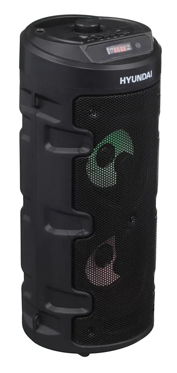 Минисистема Hyundai H-MC160 черный 50Вт/FM/USB/BT/SD/MMC