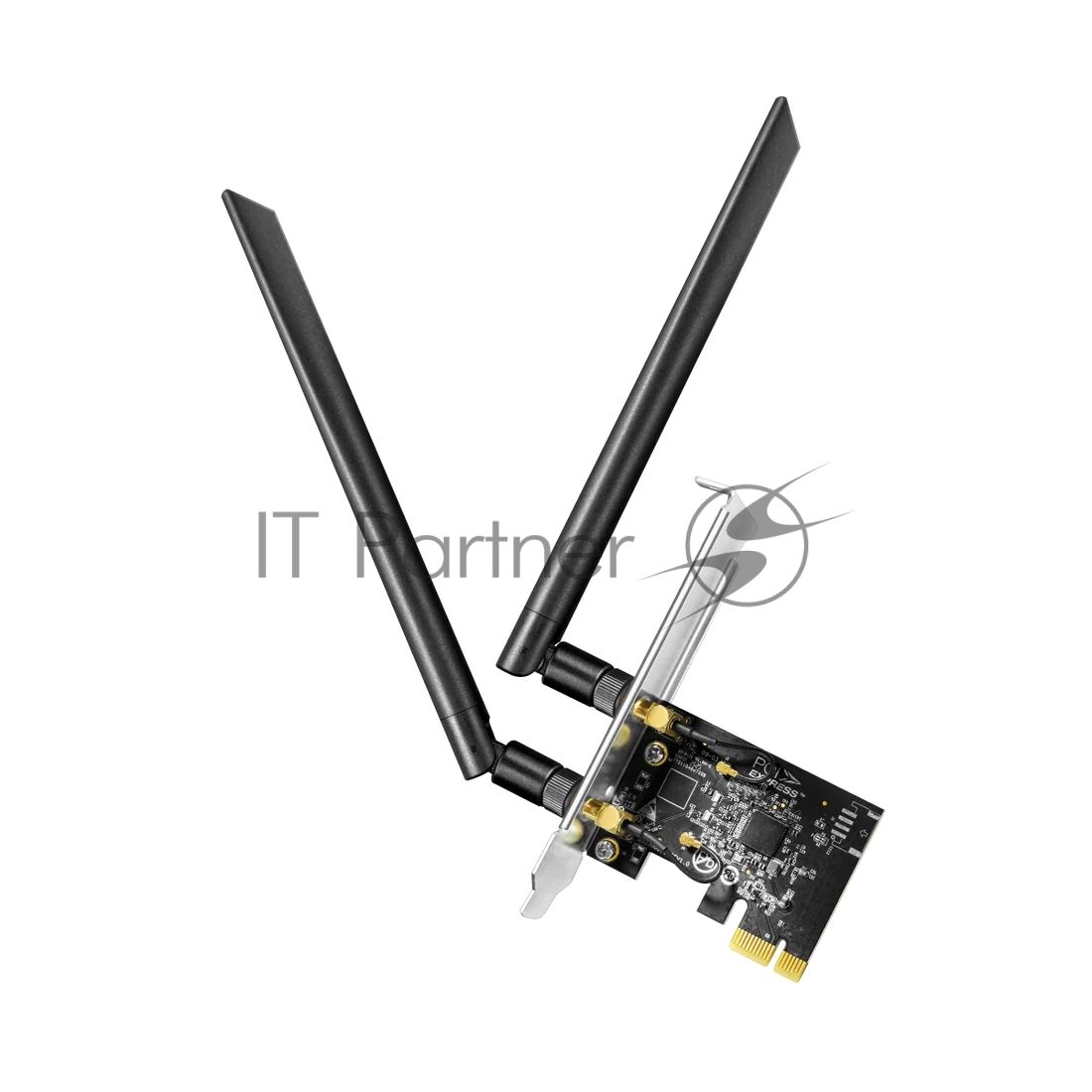 Беспроводной адаптер PCI-E Wi-Fi ,Cudy WE1300, AC1300, низкопроф. планка в комплекте