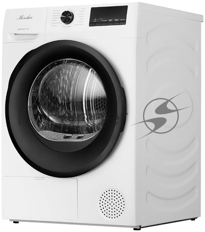Сушильная машина MONSHER MDM 660 Blanc белый, 9 кг, сушка - тепловой насос, программ - 15, 60 x 85 x 68.5 см