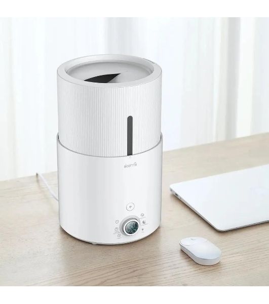 Увлажнитель воздуха Deerma DEM-SJS300W белый, 25 м², 4.4 л, ультразвуковой, ароматизация, 3 скорости, верхний залив воды, управление со смартфона