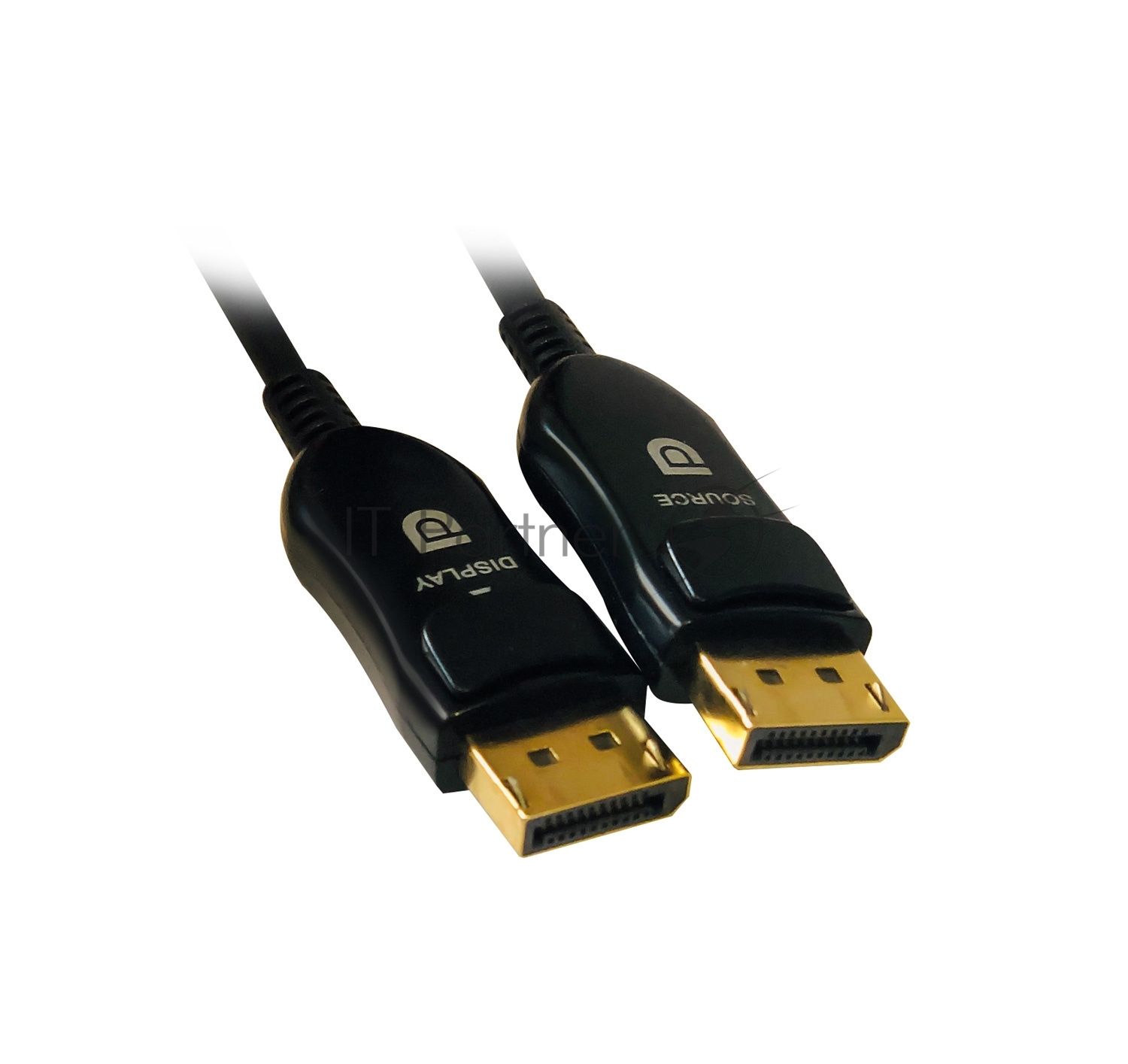 Кабель аудио-видео Digma 1.4v AOC DisplayPort (m)/DisplayPort (m) 20м. Позолоченные контакты черный (BHP DP 1.4-20)