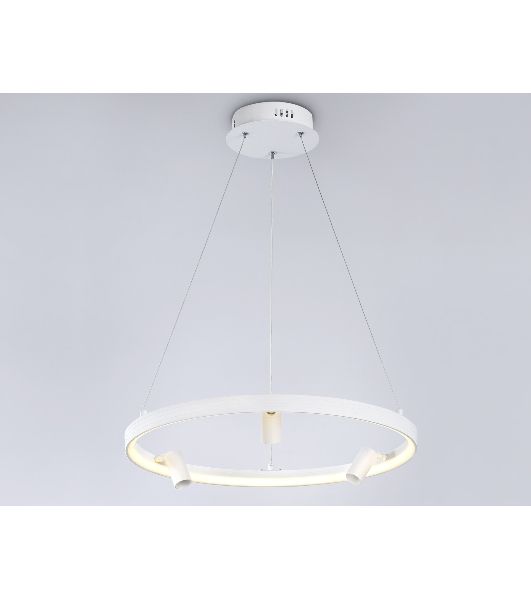Светильник Ambrella light FL5281/1+3 WH белый 50W 3000K/4200K/6400K+4200K D500*1200 (ПДУ ИК)
