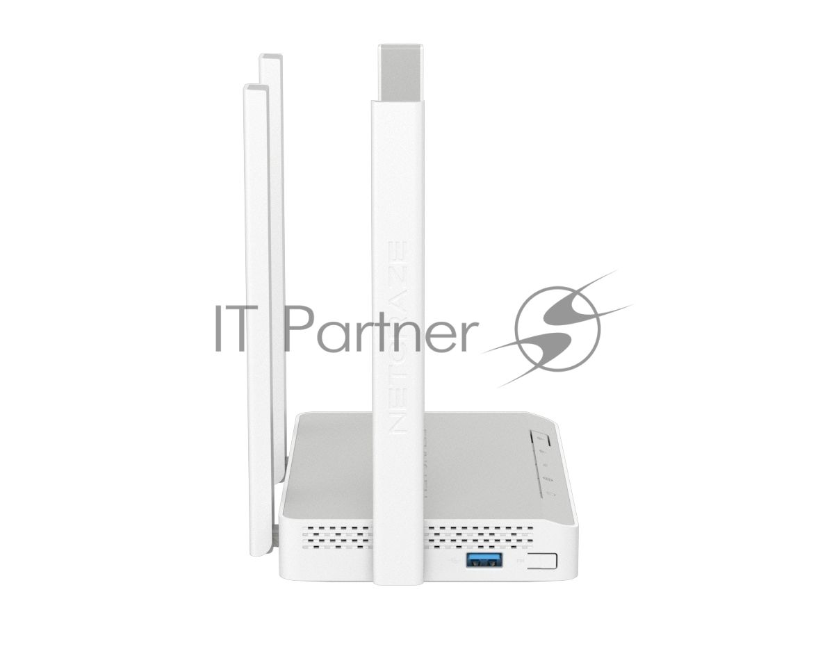 Гигабитный интернет-центр Netcraze Viva (NC-1913) с Mesh Wi-Fi 5 AC1200, 4-портовым Smart-коммутатором и многофункциональным портом USB